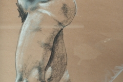 D-013 "Thigh Study" (23"x17")
