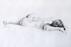 D-034 "Nude Asleep" (20"x16")
