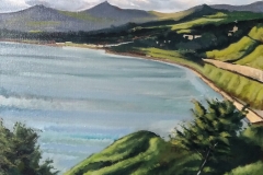 L-033 "Killiney Bay" (2016) (33"x22")